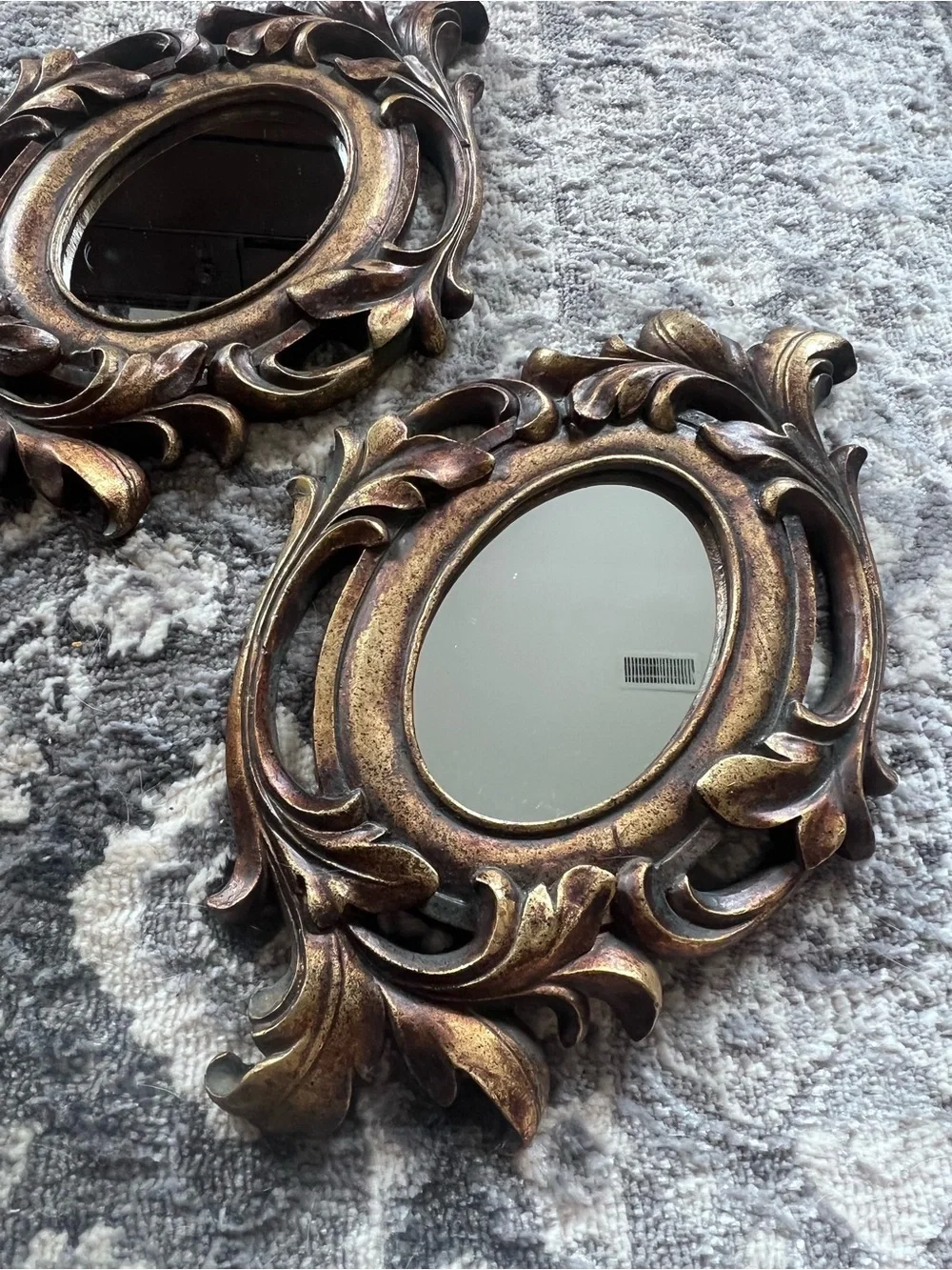 Vintage Baroque style wall Mirrors